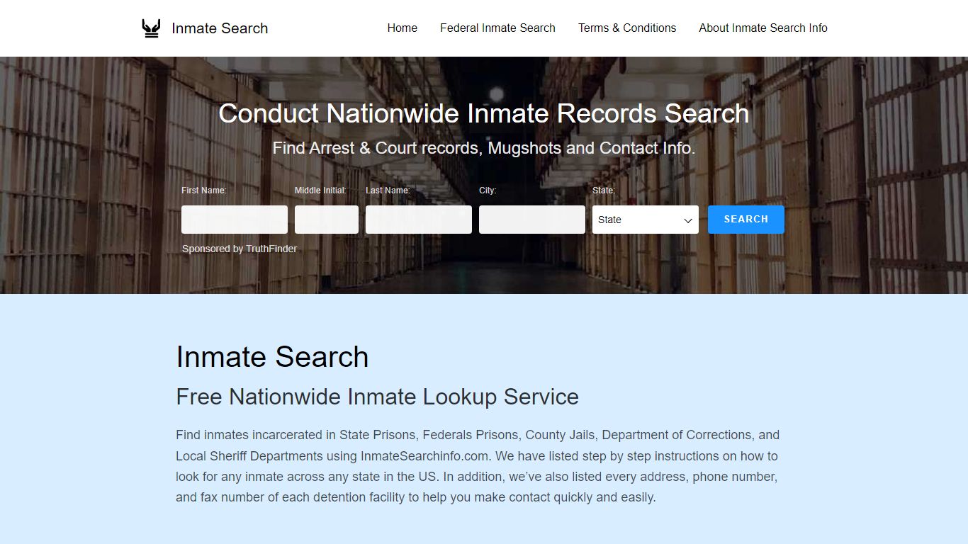 Free Maryland Inmate Lookup – DOC Inmate Locator